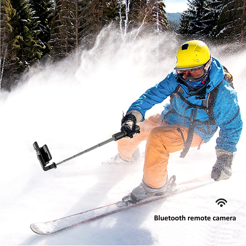 Bluetooth Remote Selfie Stick Tripod Phone Stand Desk Holder For iPhone Samsung