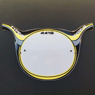 Type 2 BMX Number Plates, Type Two Number Plate
