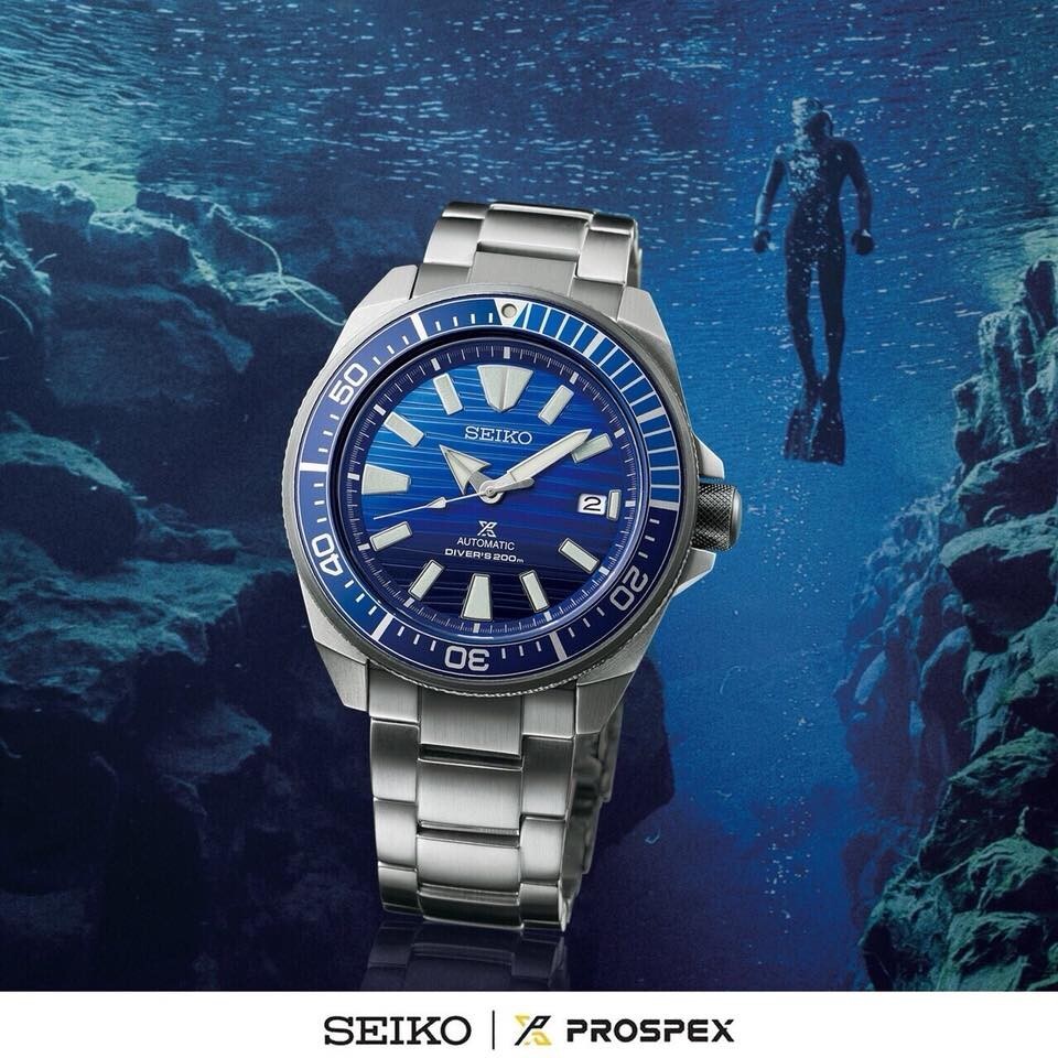 Pre-owned Seiko Prospex Automatic Srpc93k1 Srpc93 Srpc93k Samurai Dive Watch