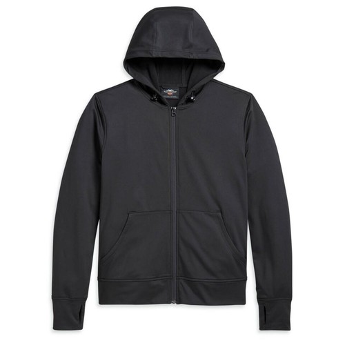 Pre-owned Harley-davidson Mens 3-in-1 Cold Weather Textile Jacket Xl 97102-21nm/o002l In Black