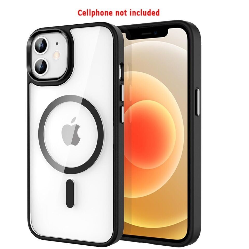 Premium Real Dustproof Soft Magnetic TPU Case for Apple iPhone 12 Mini Phone