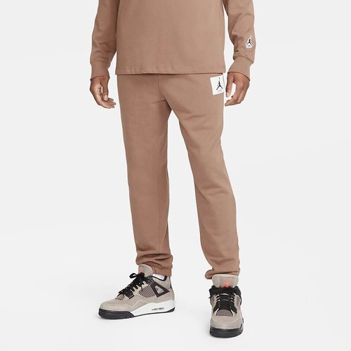 

Брюки Nike Air Jordan Essentials (мужские, размер ) Спортивные флисовые джоггеры, Бежевый, AJ23