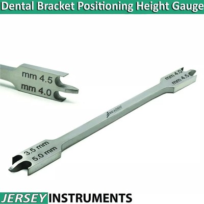 Bracket Positioning Measuring Height Gauge Caliper Dental Laboratory Gauges NEW