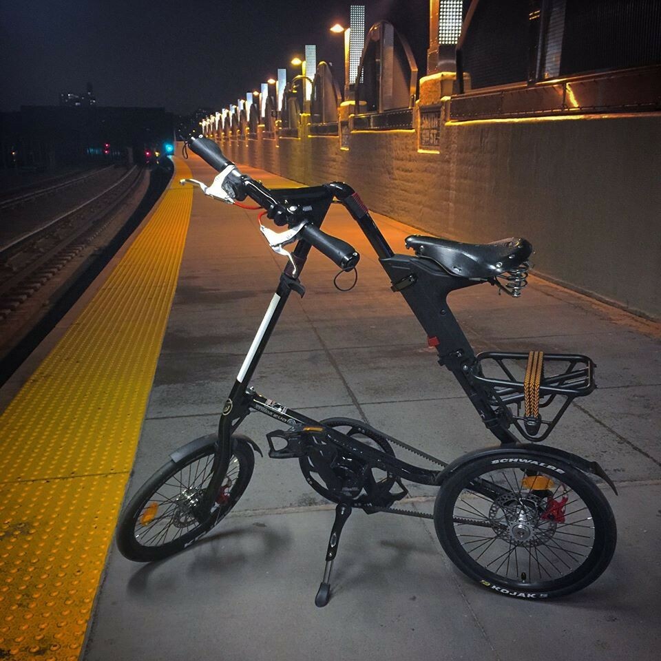 Strida EVO 3 Speed Folding Bicycle Custom Special Edition incl.accessory bundle