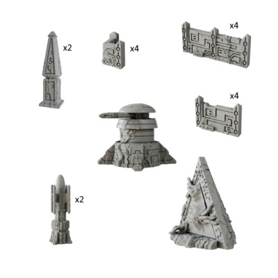 Terrain Crate Sci-fi Terrain Xenos Stronghold Mantic Games MGTC232