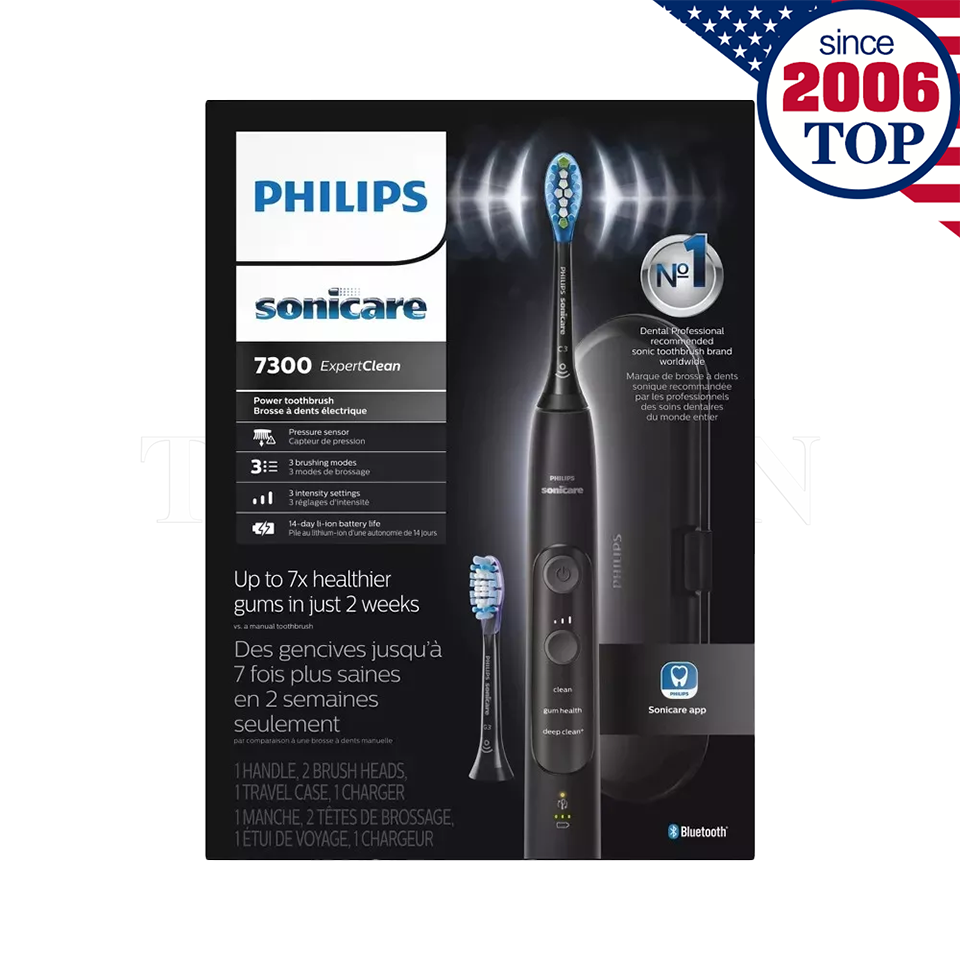 Philips sonicare 電動歯ブラシ 7300 HX9617/03 ExpertClean 7300 エキスパートクリーン HX9617/03 | Philips