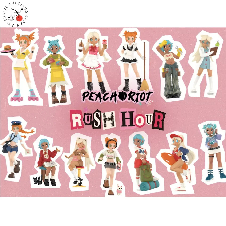 Peach Riot Rush Hour シリーズ Peach Riot Rush Hour Series Whole Set Opened – TOYSEZ