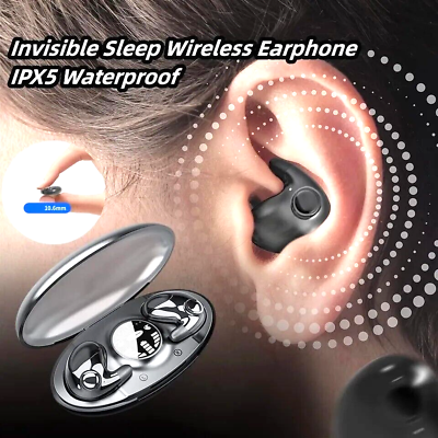 Audifonos Bluetooth Inalambricos Para Dormir Ducha Auriculares Micro  Invisibles