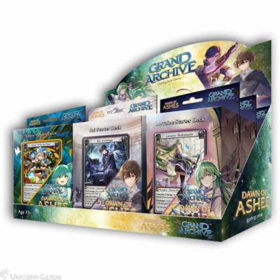 Grand Archive TCG: Dawn of Ashes Starter Deck Set (3 Decks