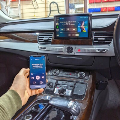 Apple CarPlay Solution For AUDI A8 RMC MMI MIB Android Auto Mirroring Interface