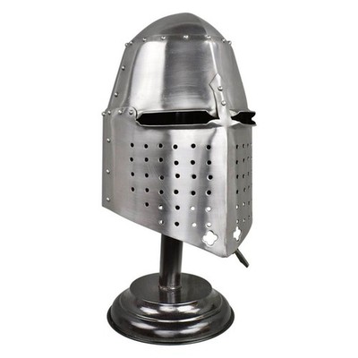 Pembridge 14th Century Great Helmet Medieval Steel Armor Reenactment Cosplay