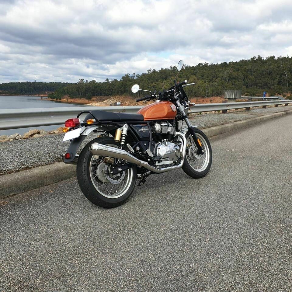 Moto Wings Performance Trident Exhaust For Royal Enfield Continental GT 650  