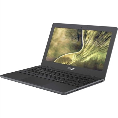 ASUS C204EE-YS01 - 11.6'' Intel Celeron N4000 4GB RAM 16GB Dark Gray, WORKS GOOD