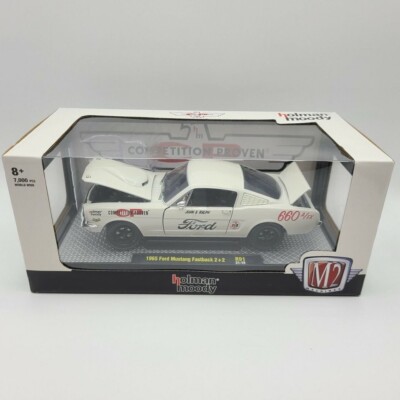 M2 MACHINES 1:24 Diecast 1965 FORD MUSTANG FASTBACK 2+2 R91 21-19 HOLMAN MOODY