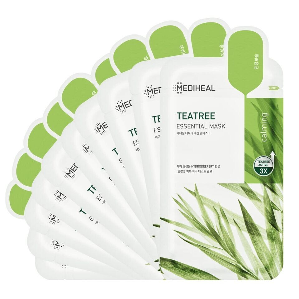プランエス　MEDIHEAL TEATREE ESSENTIAL MASK 14 Teatree Essential Mask – Mediheal US