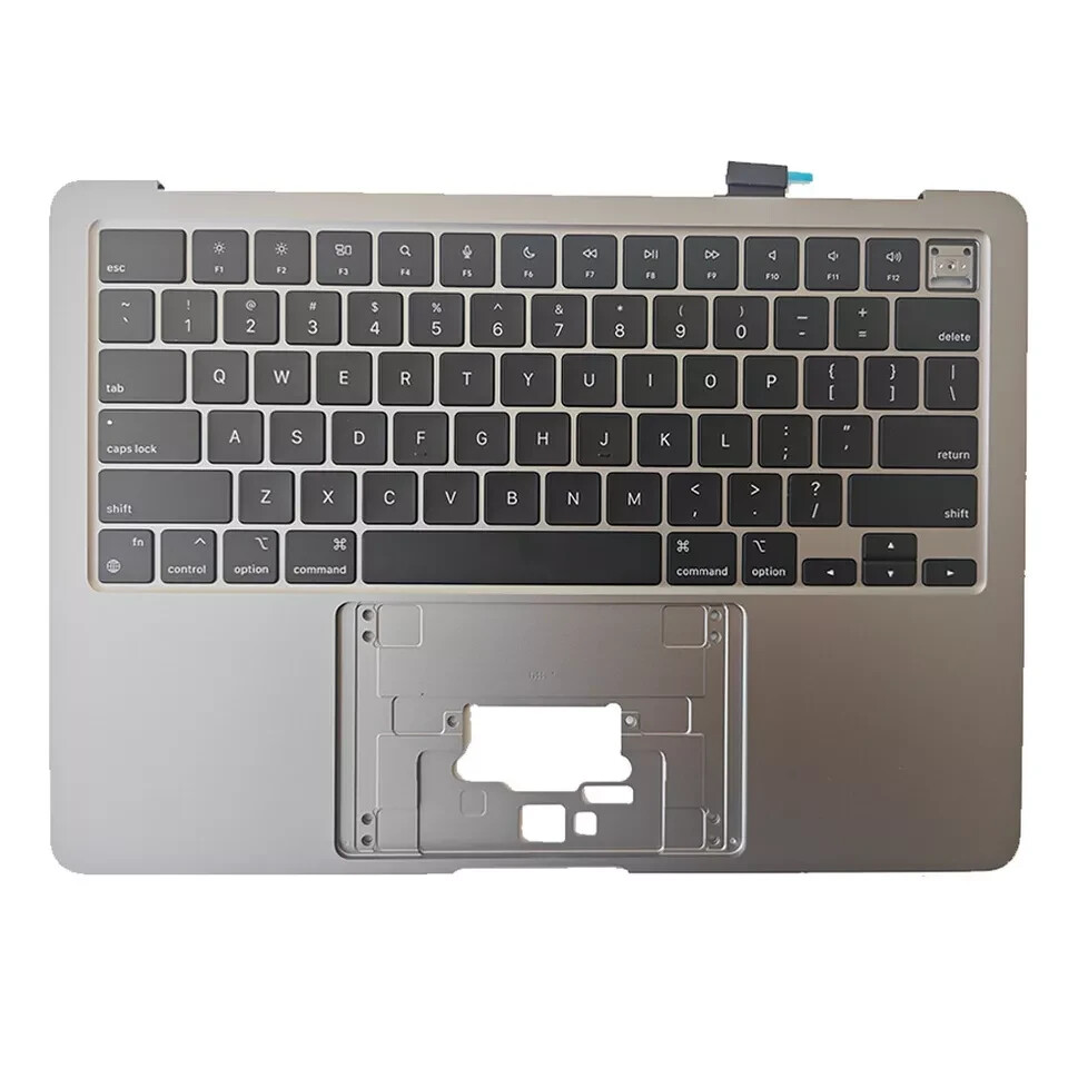 Upper Gray Top case US Keyboard Palmrest For MacBook Air 13