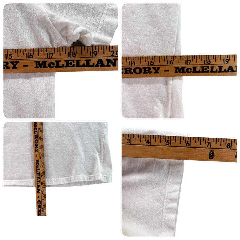 Adidas Womens Crop Top Size M White  Blue Logo Cotton