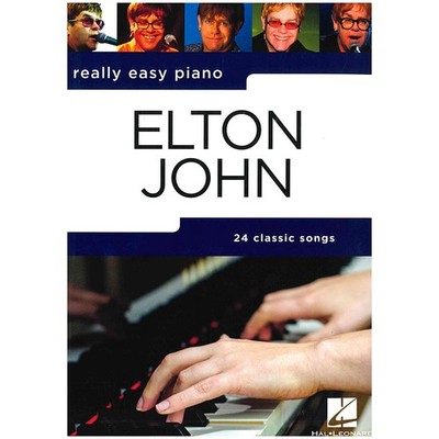 Notenbuch Music Sales Really Easy Piano - Elton John Noten Lehrbuch Buch NEU