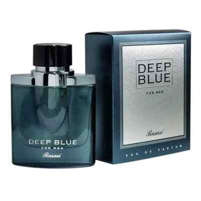 Rasasi Deep Blue Eau De Parfum 100ml For Men / bestseller for mens