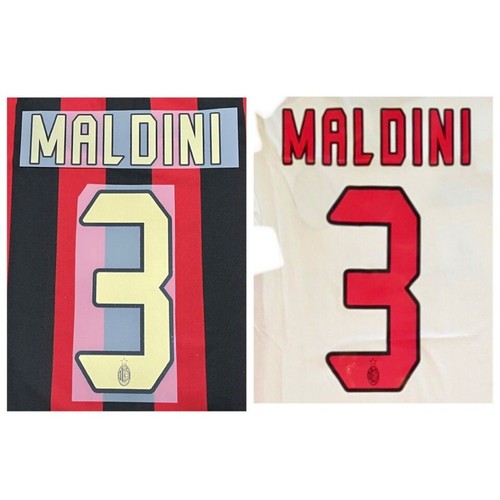 98-99ACミラン Ac Milan(H)＃3 マルディー二 MALDINI 09ACミラン(H)＃3