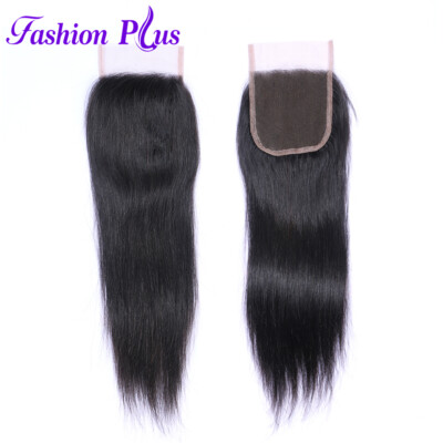 Straight Human Hair Bundles with Closure 4x4 Lace Closure and 13x4 Lace Frontal