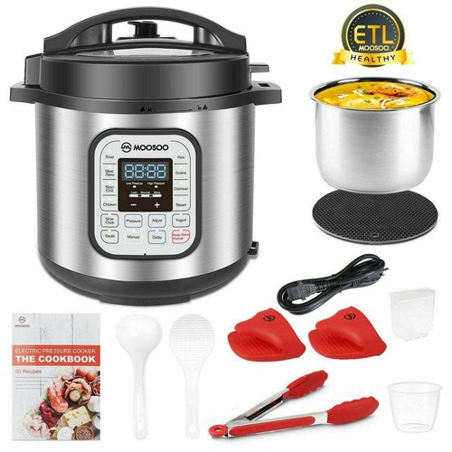 12in1 Electric Pressure Cooker 6 Quart rice Cooker