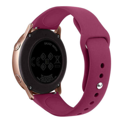 For Samsung Galaxy Watch 3 45mm/41mm Sport Silicone Bracelet Wrist Band Strap