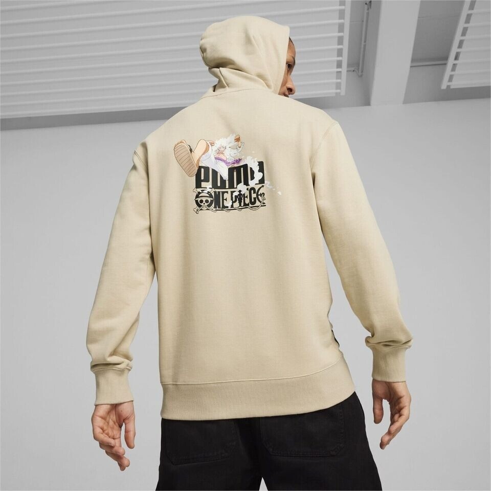 Pre-owned Puma X One Piece Collaboration Varsity Jacket Unisex Putty 624675_90 Xl Size