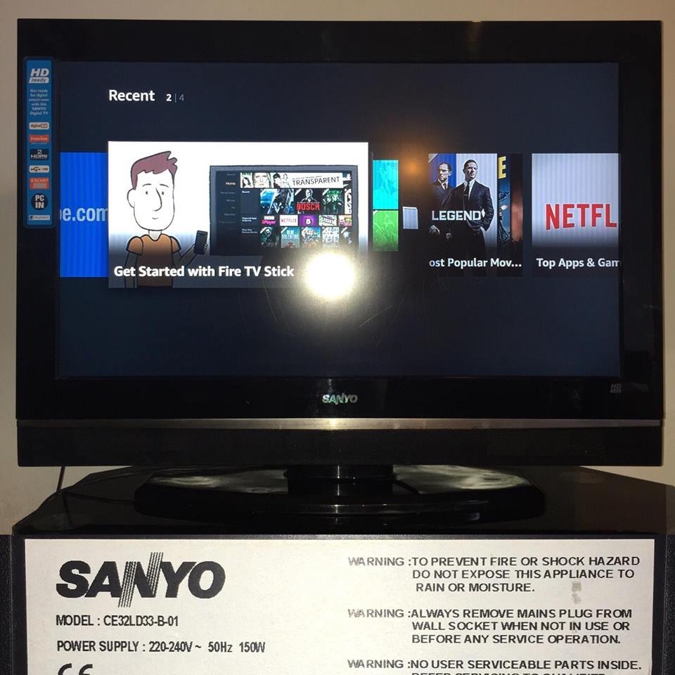 Sanyo CE32LD33B 32" Wide LCD HD Ready TV with FreeView in Sheffield