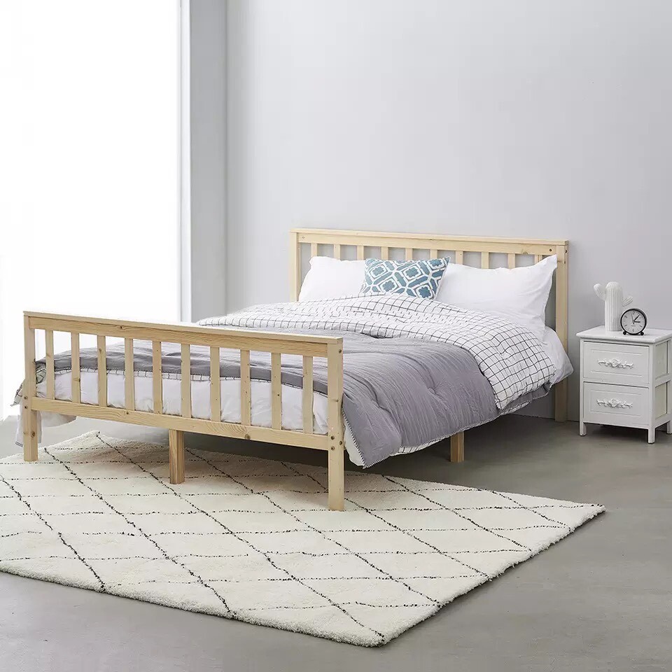 Solid Wood Double Bed Frame 4ft6 In Plymouth Devon Gumtree