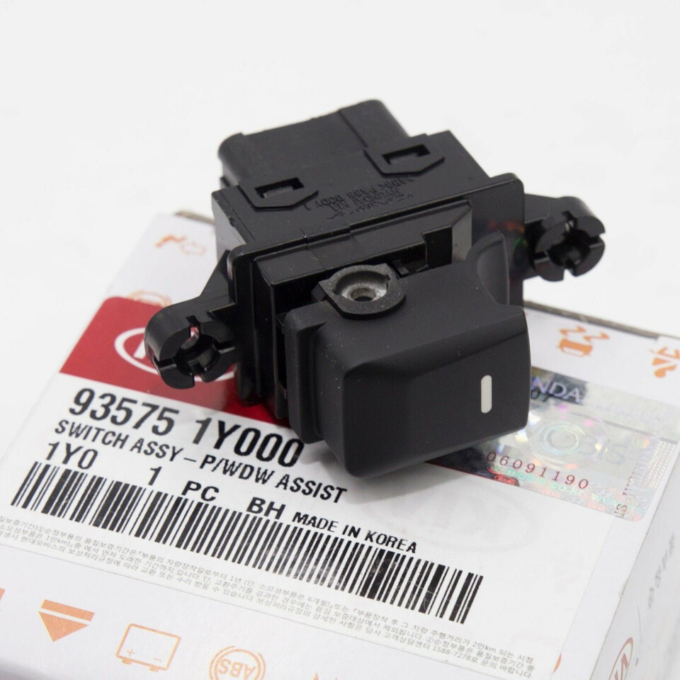 KIA PICANTO 2011-2017 INTERRUTTORE FINESTRINO PORTA PASSEGGERO ORIGINALE SINI...