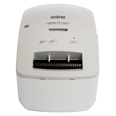 Brother P-touch QL-600G USB Etikettendrucker  USB Thermo Etiketten Drucker Grau