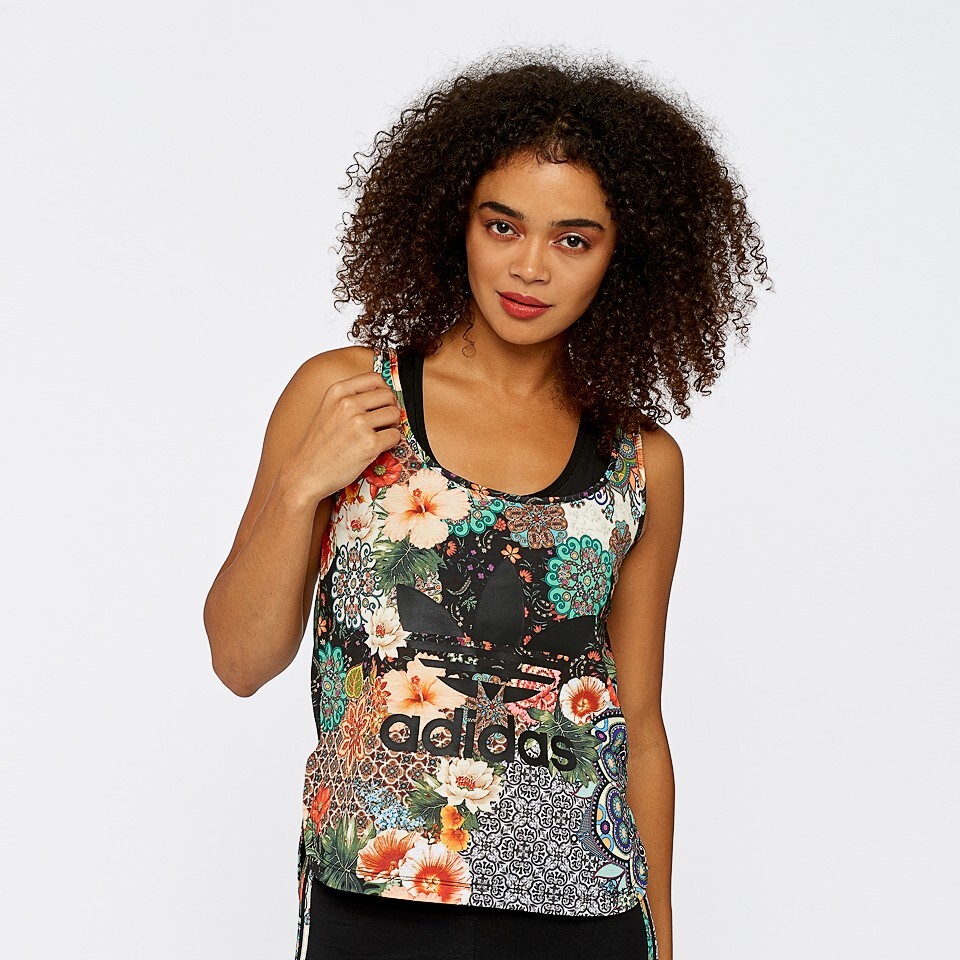 ✨レア adidas × The Farm Company TANK TOP Adidas Originals x FARM Jardim Agharta Tank Top Floral