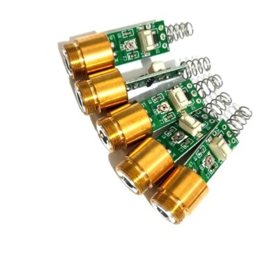 5pcs 635nm 5mW Red Dot Laser Indicator Module Light 12x15mm