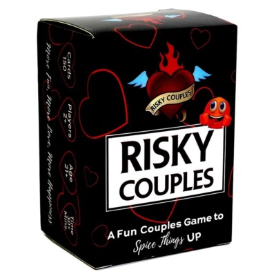 RISKY COUPLES - Super Fun Couples for Date Night: 150 Spicy Dares & Questions