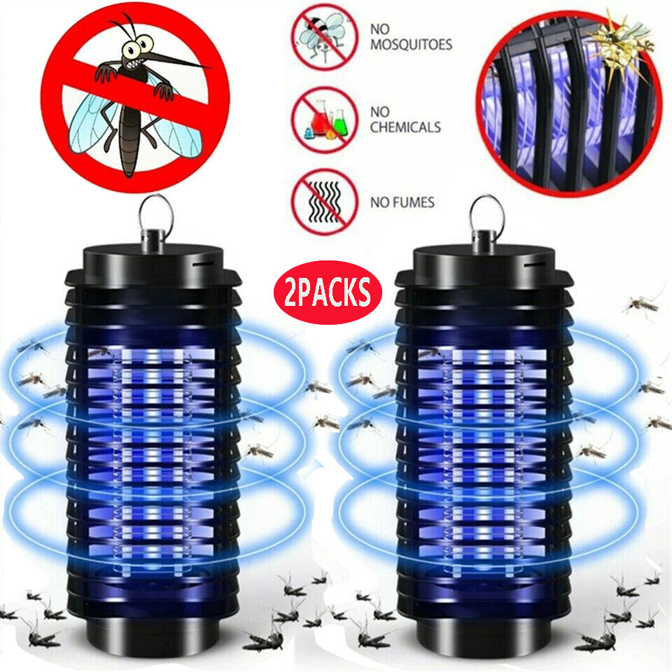 2Pack Electric Mosquito Fly Bug Insect Zapper Killer Trap La