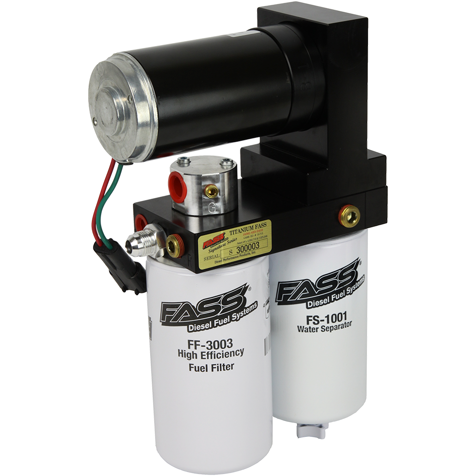 FASS FUEL PUMP TITANIUM SIGNATURE SERIES 0110 CHEVY GMC DURAMAX DIESEL