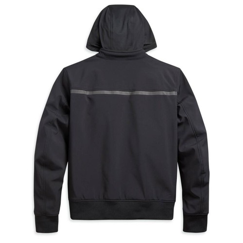 Pre-owned Harley-davidson Mens 3-in-1 Cold Weather Textile Jacket Xl 97102-21nm/o002l In Black