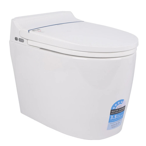 Mondo Medical Foldable Toilet Grab Bar - White Stainless Steel Safety Rail, 450lb Capacity - View #2