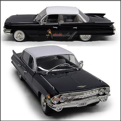 Signature Models Cadillac Sedan DeVille Hard Top 1961 1/32 Scale Diecast BLACK