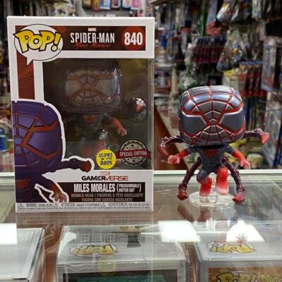 Funko Pop Marvel Miles Morales (Programable Matter Suit) GITD Special Edition