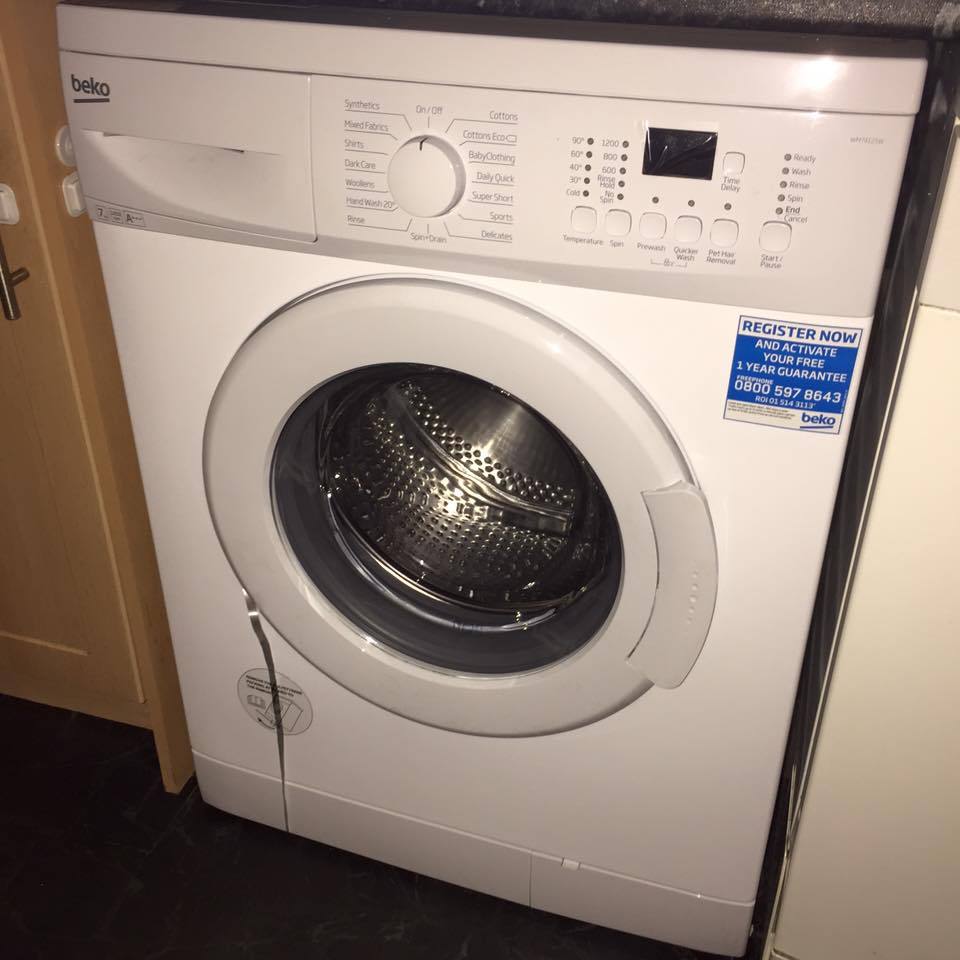 new beko washing machine