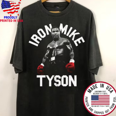 Rare Mike Tyson Graphic T-shirt Gift For Fans Men All Size T-Shirt