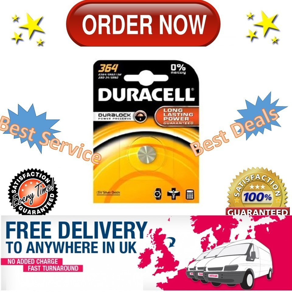 Batteries For Less >> Details About Duracell 364 Battery Button Coin Watch Batteries Silver Sr621 Buy More Pay Less Batteries For Less >> Details About Duracell 364 Battery Button Coin Watch Batteries Silver Sr621 Buy More Pay Less