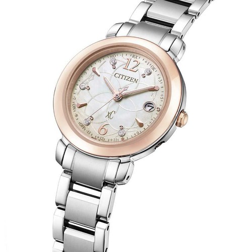 Pre-owned Citizen Es9445-65w [xc Hikari Collection Titania Happy Flight 25 Anniversary]