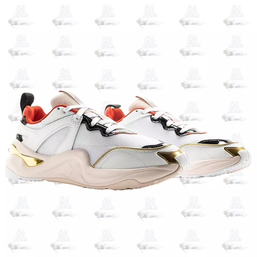 WMNS Puma Charlotte Olympia Rise White Pink Gold 372860-01