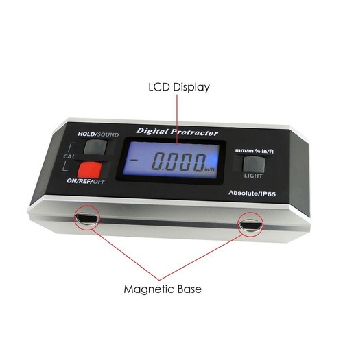protractor tool test Protractor Electronic Groove V Base Digital Machine