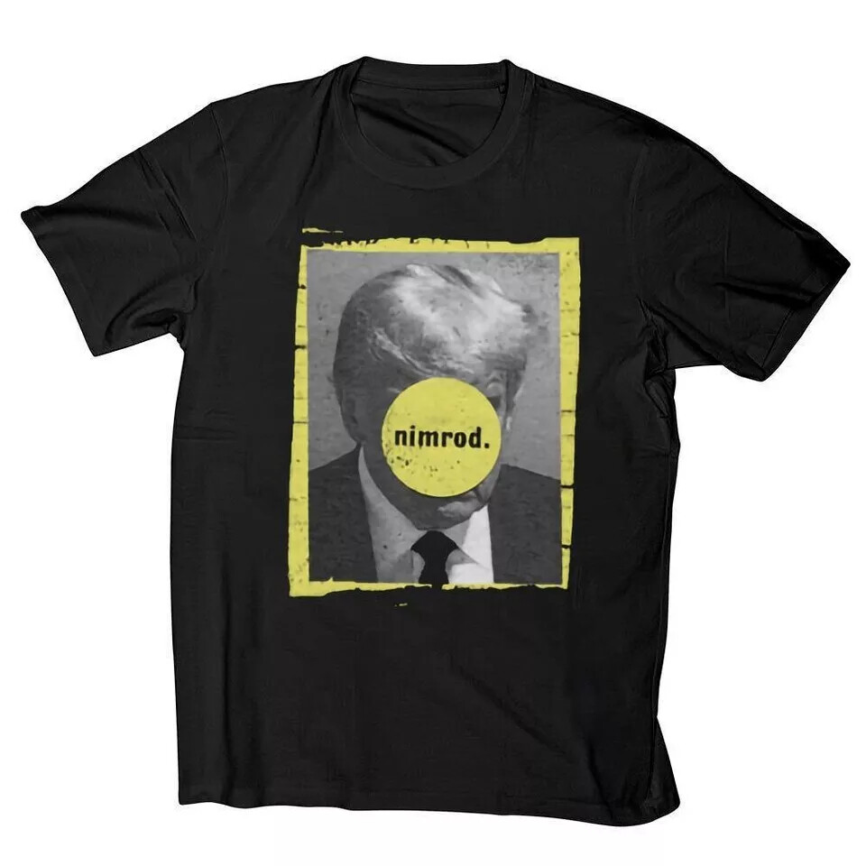 Green Day Nimrod Trump Mugshot T-shirt Nimrod 45 Trump Shirt