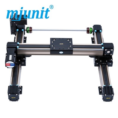 MJ50 xy axis with 750x750mm Stroke Shoe Material Sheet Drawing Belt Module rail