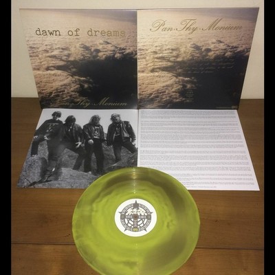 PAN.THY.MONIUM Dawn of Dreams LP SWIRL GOLD VINYL marduk pyogenesis necromantia 